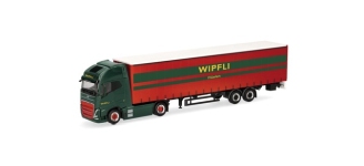 Herpa 319171 - H0 - Volvo FH GL XL Gardinen-Sattelzug Wipfli